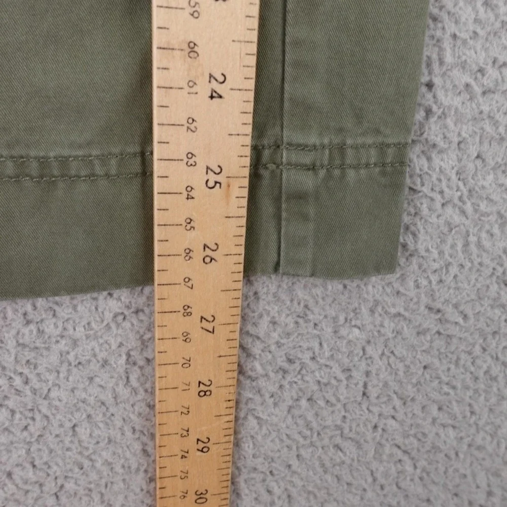 Abercrombie & Fitch Cargo Pants Women Size 12/31 Military Green Casual Bohemian